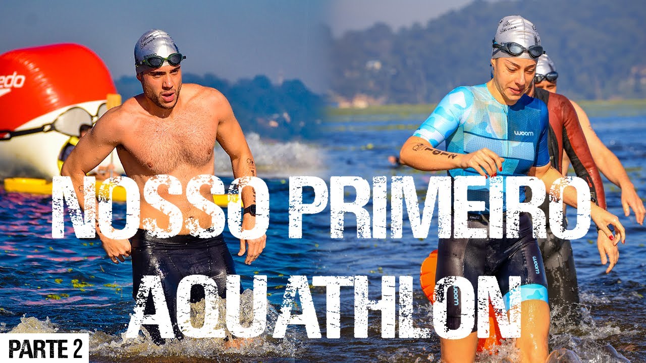 Nossa EXPERIÊNCIA no primeiro Aquathlon -  Poliana Okimoto (Parte 2)
