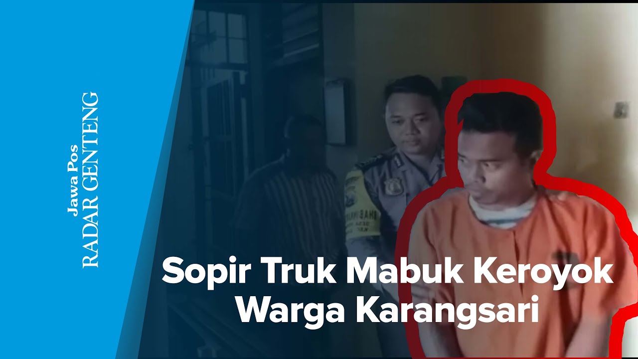 Pemuda mabuk Keroyok Warga Desa Karangsari