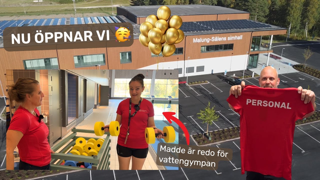 Nu öppnar simhallen