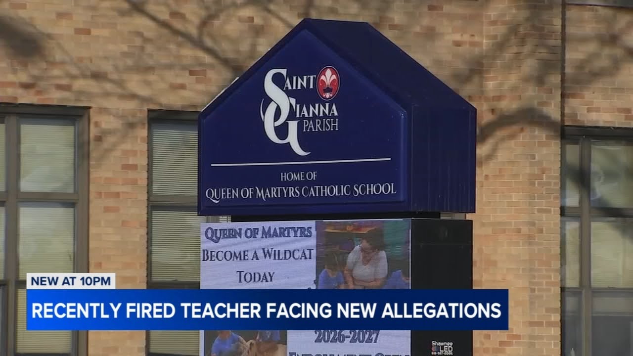 Fired Chicago-area Catholic schools teacher faces new child sexual abuse allegations