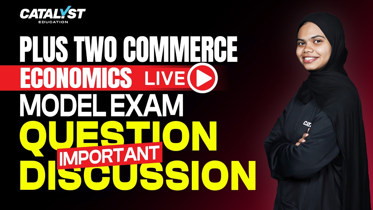 🔴 LIVE | Plus Two Economics 2026 | Most Important Model Exam Questions Discussion 🔥