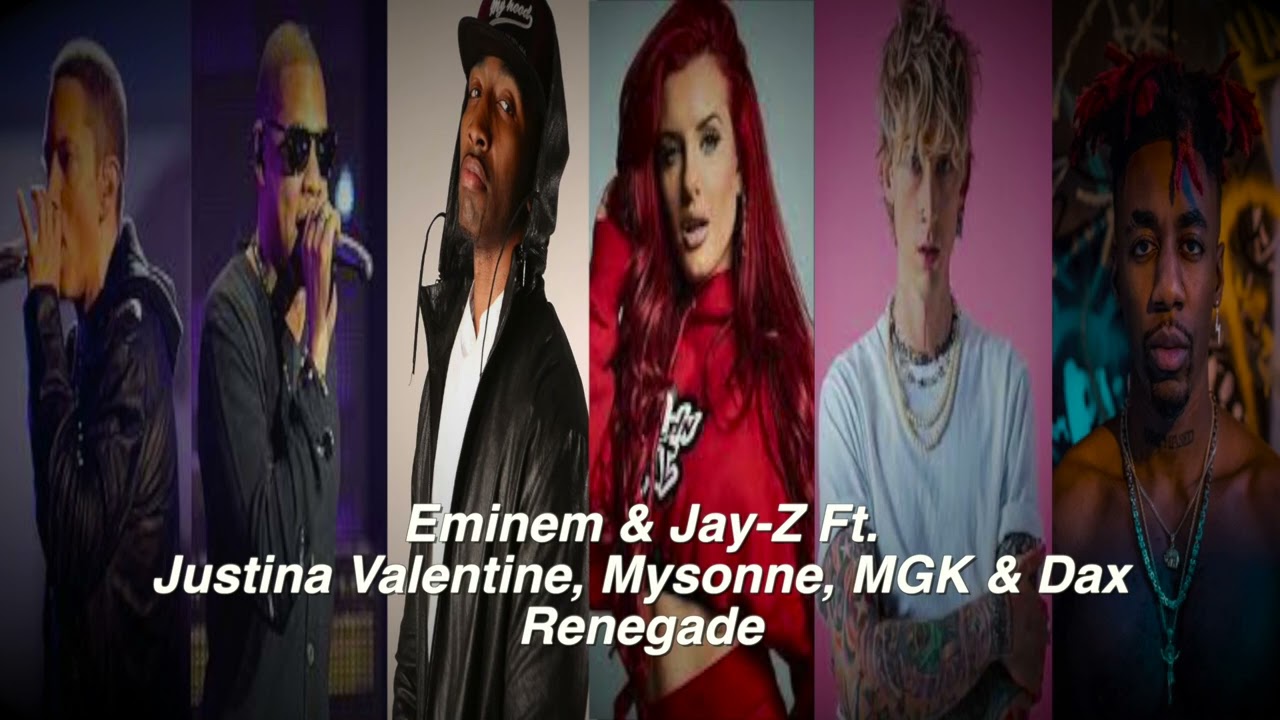 Eminem & Jay-Z Ft Justina Valentine, Mysonne, MGK & Dax - Renegade