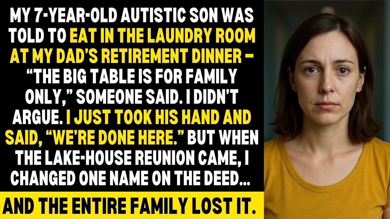 My Family Told My Autistic Son “The Big Table Is For Family Only” — So I Made One Quiet Change...