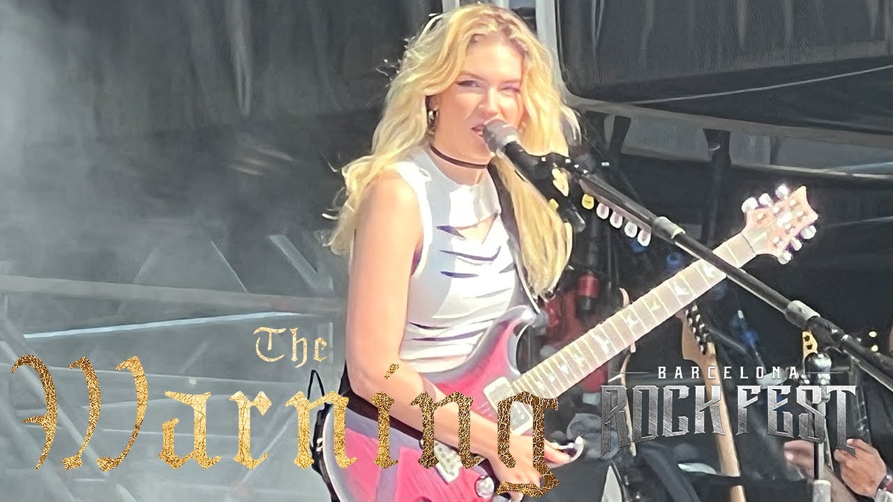 The Warning, Show LIVE, 4K, 2024, Barcelona Rock Fest