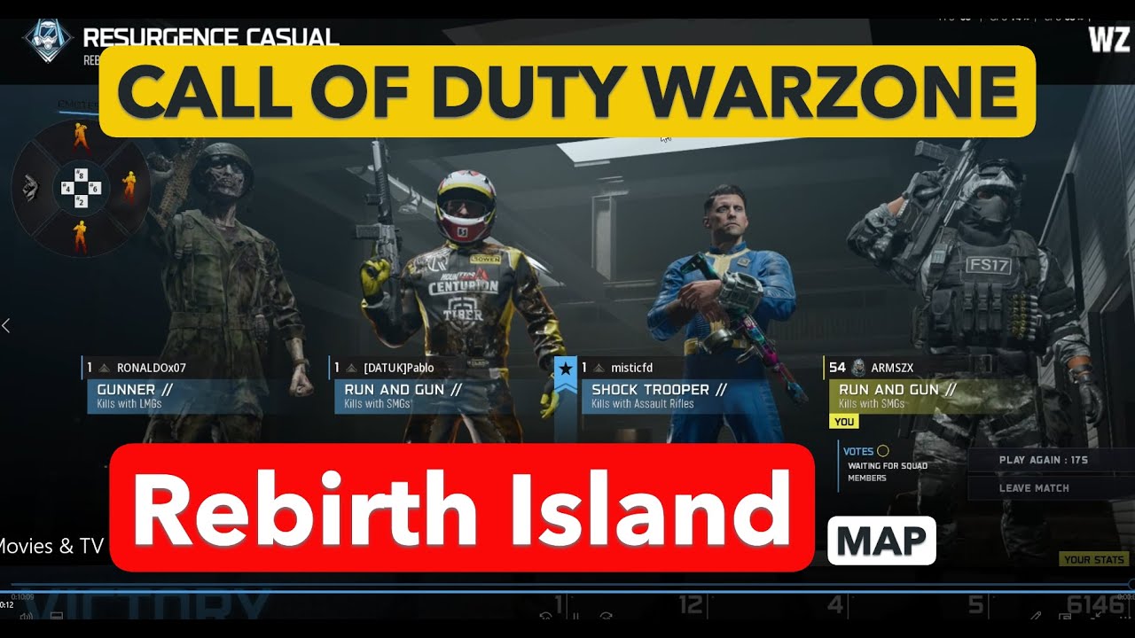 มาลุยต่อ CALL OF DUTY WARZONE ด่าน Rebirth Island กันครับเพื่อนๆ