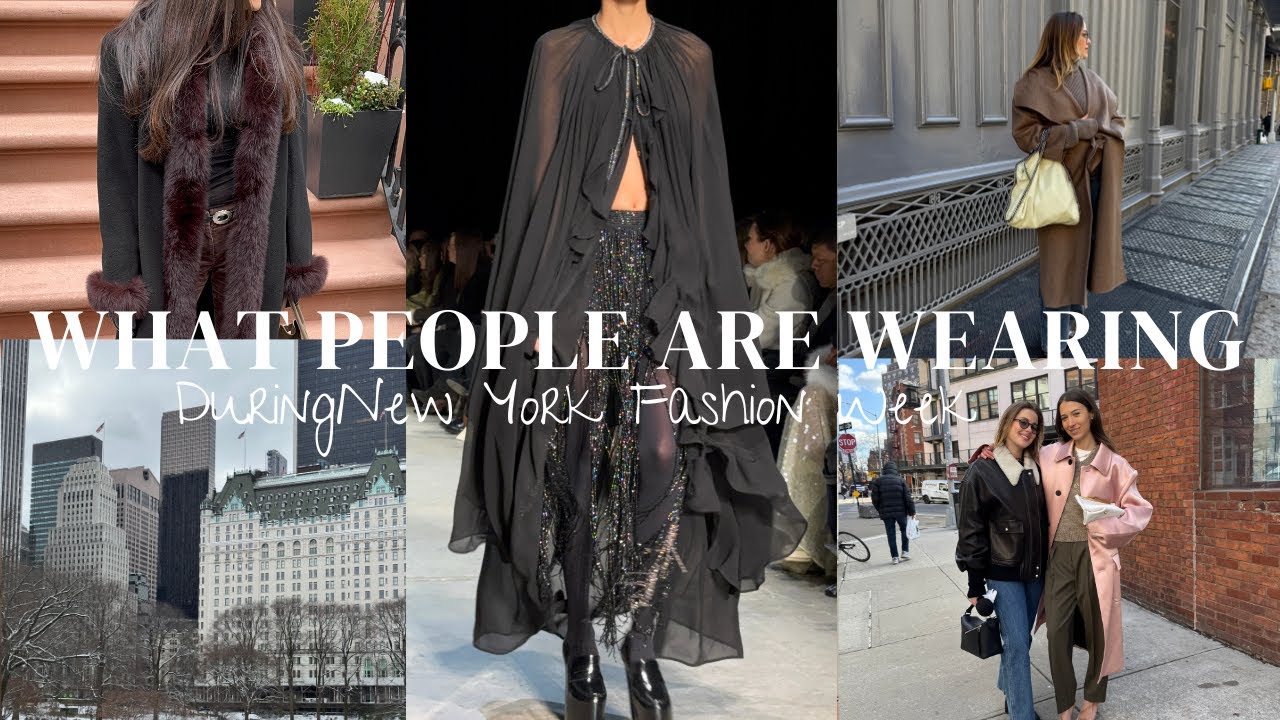 What People Are Wearing in New York During Fashion Week! | Capitol of Fashion
