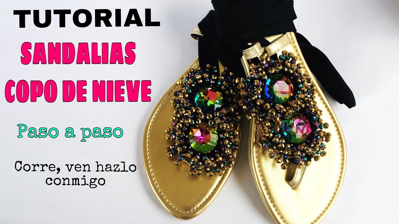 COMO HACER SANDALIAS DE LAZOS PARTE 1, POR ACCESORIES DESIGN, BISUTERIA