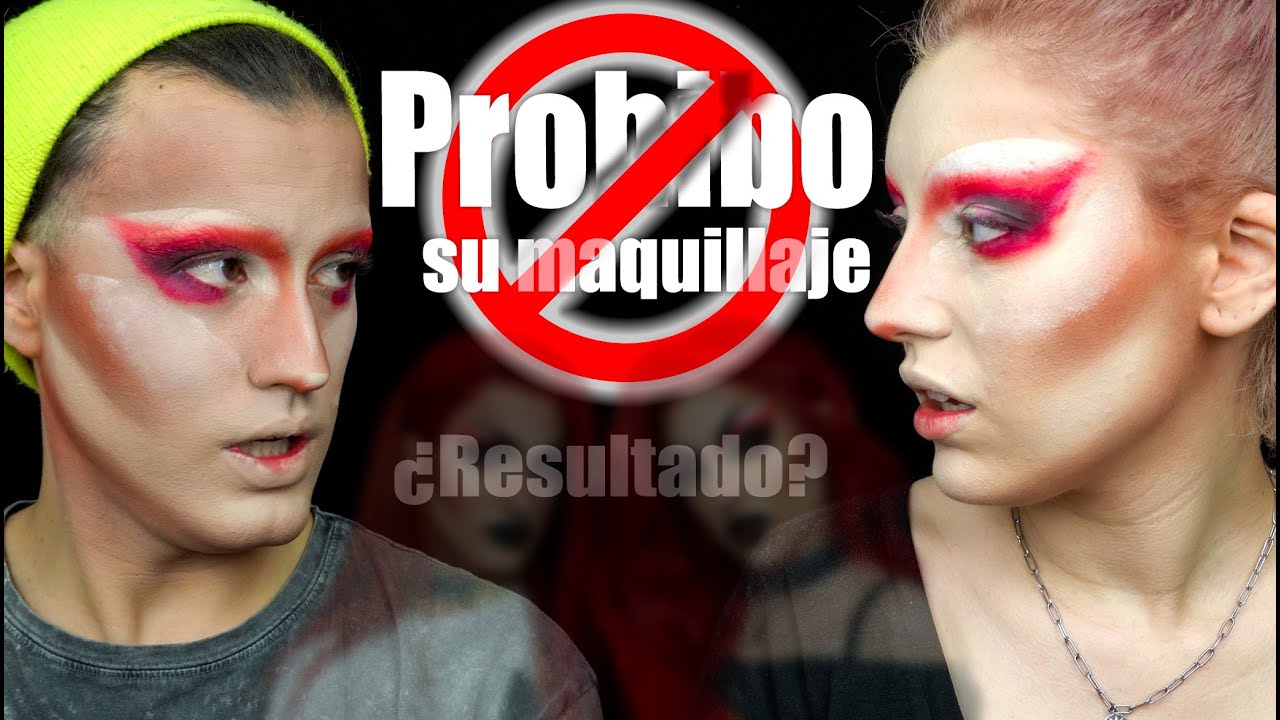 😍ME TRANSFORMO EN DRAG POR UN D&Iacute;A y LA L&Iacute;O MUY PARDA || GotyMakeUp3