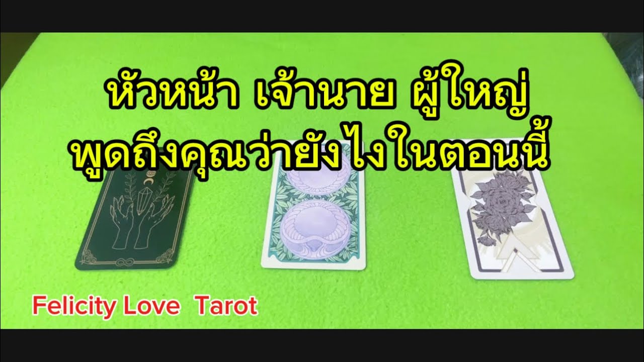Pick a card: เจ้านาย หัวหน้า ผู้ใหญ่พูดถึงคุณว่ายังไงในตอนนี้ #random #pickacard #tarot #ดูดวง