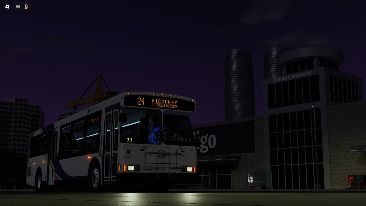 Caledonia Transit 2004 Orion VII OG Diesel 4447 on Route 24 Ridgeway | VAMOS Bus Simulator