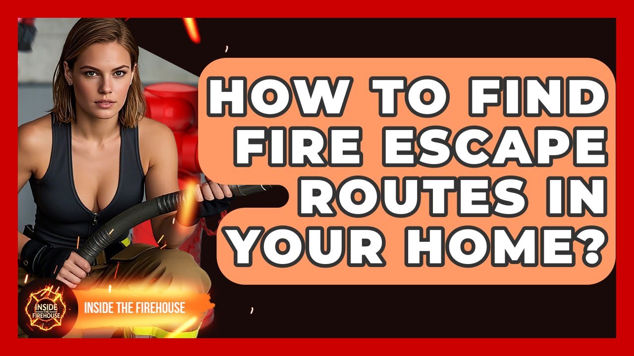 How To Find Fire Escape Routes In Your Home? - Inside the Firehouse