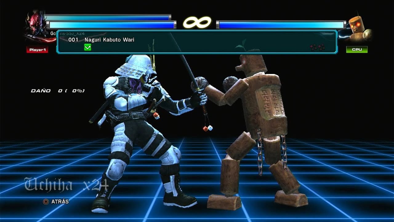 Yoshimitsu WT Move List comand list - Tekken Tag Tournament 2 ( Uchiha x24 ) Gameplay PS3