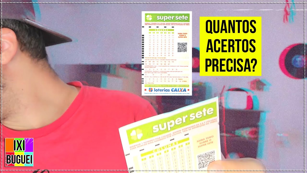 🍀 COM QUANTOS ACERTOS SE GANHA NO JOGO SUPER SETE LOTERIA FEDERAL O PR&Ecirc;MIO M&Aacute;XIMO ACUMULADO