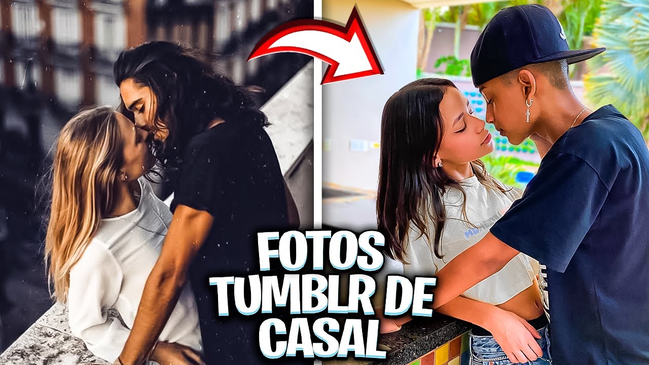IMITANDO FOTOS TUMBER DE CASAL COM A MILLENA MAIA!