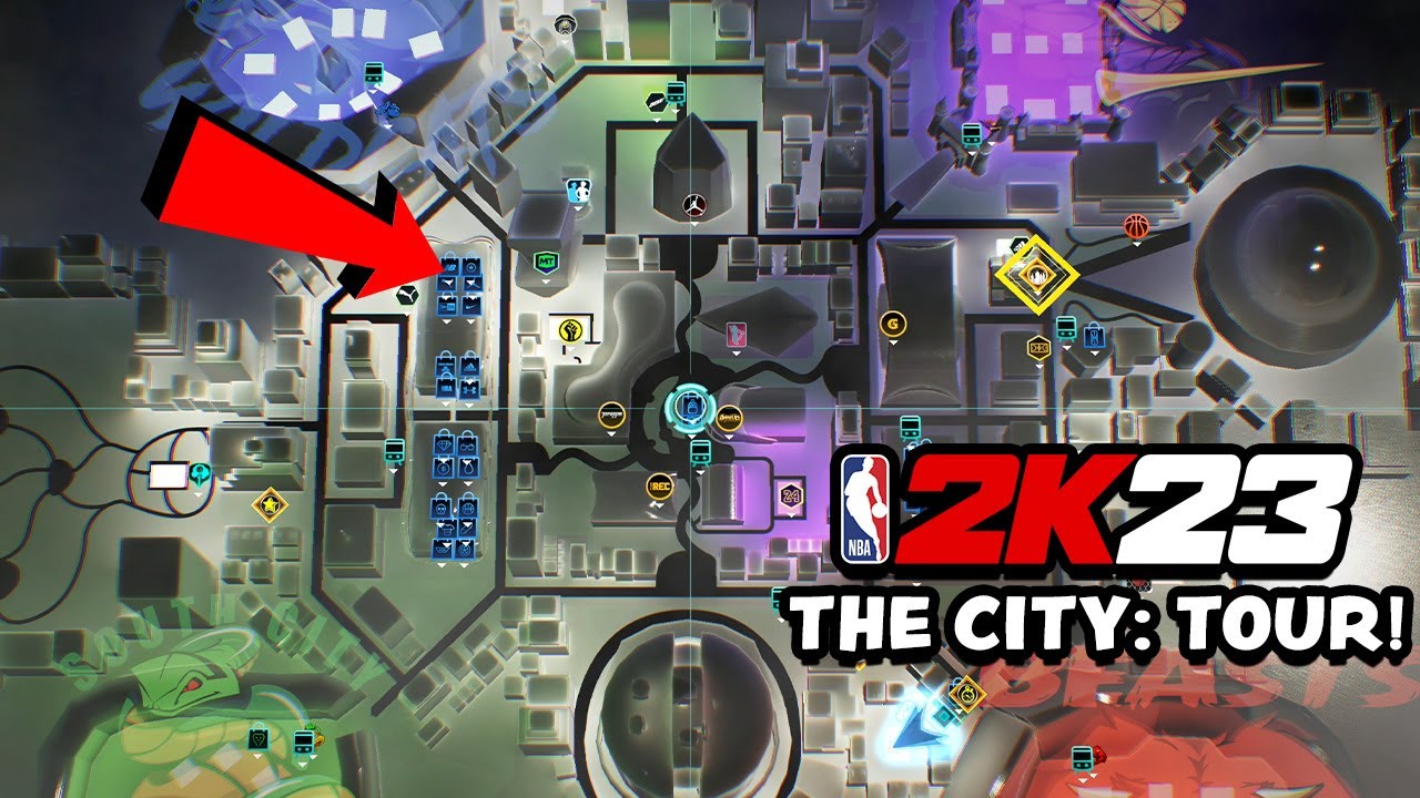 Lets Go On A Tour Of The NEW NBA 2K23 City! NBA 2K23 The City Tour!