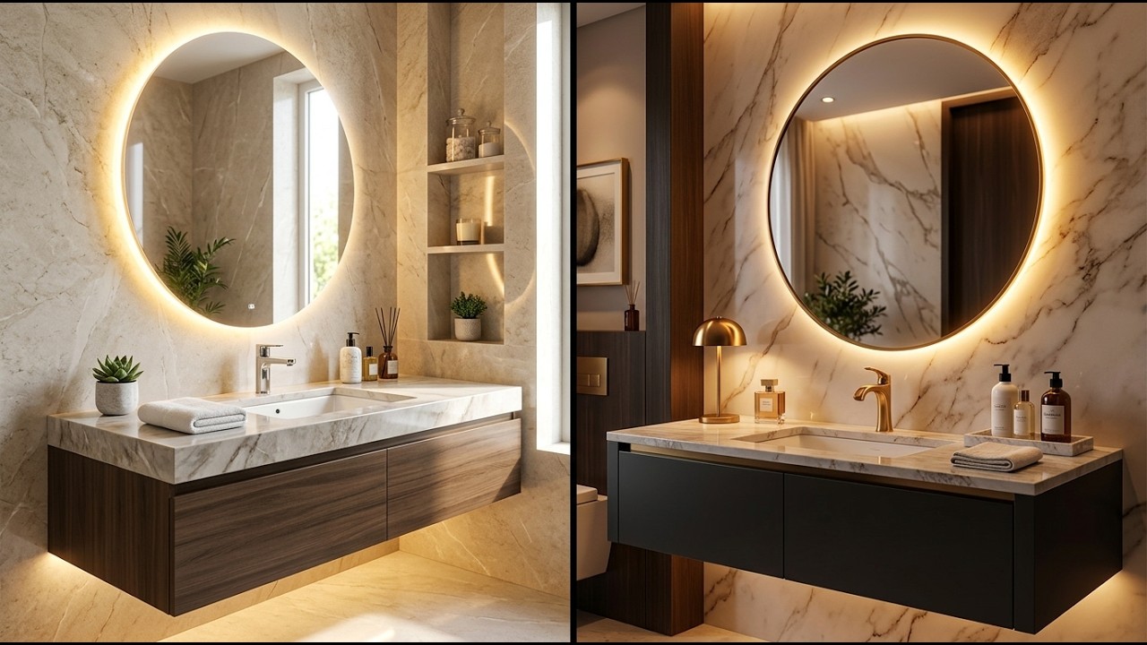 Top 100 Elegant Small Bathroom Designs 2026 ✨ Modern Tiles, Shower Box & Washbasin Ideas