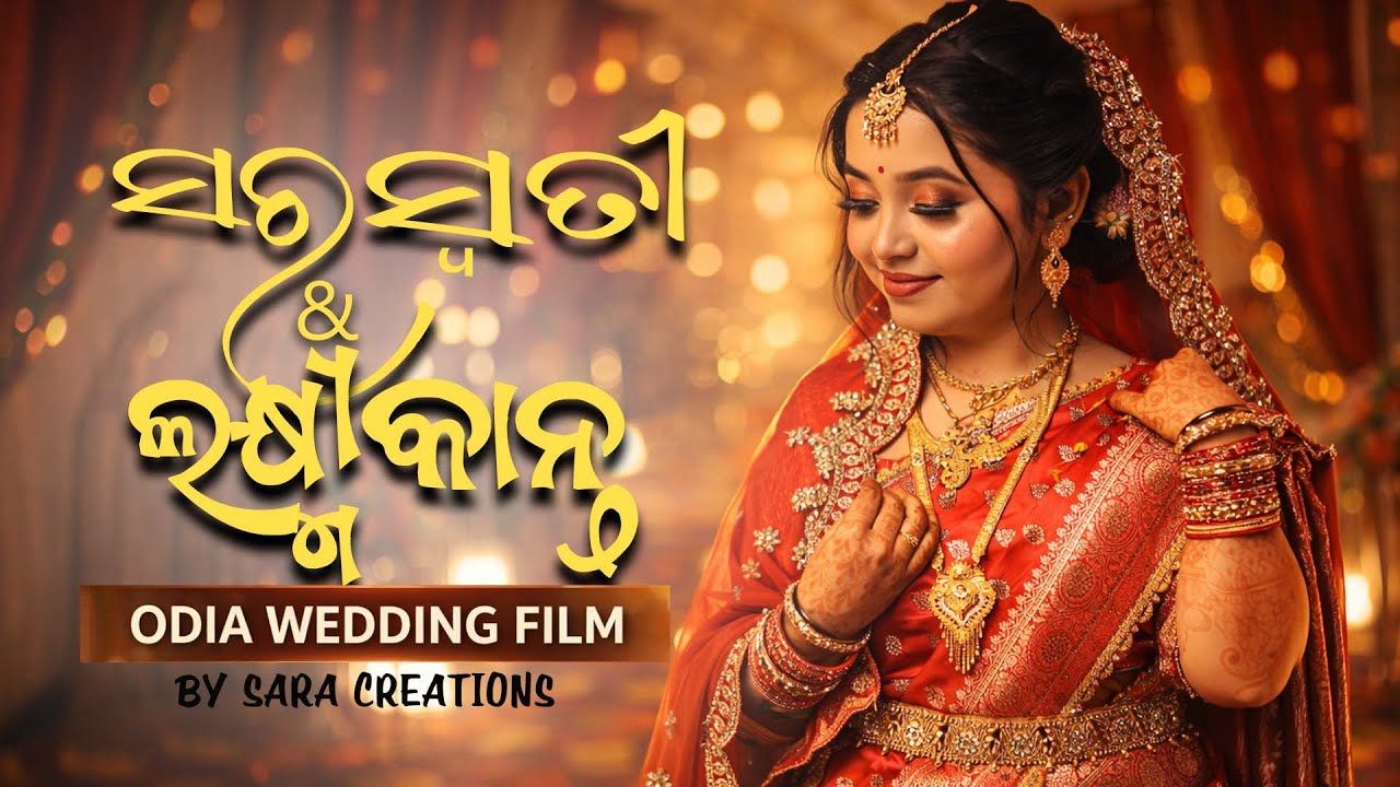 Saraswati & Laxmikanta 💛 | A Beautiful Odia Wedding Film | Cinematic Wedding Story | Sara Creation