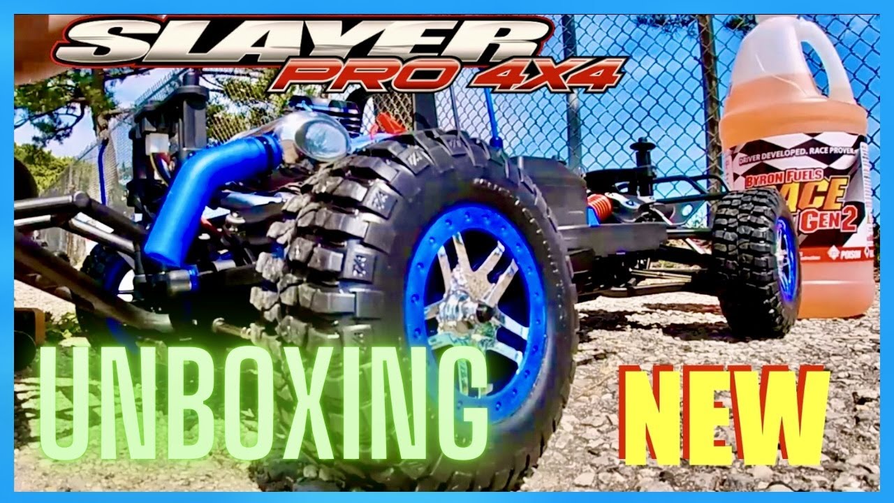 New Traxxas Slayer Pro 4x4 In Depth Review - UNBOXING - First Start (Great First Nitro To GET)