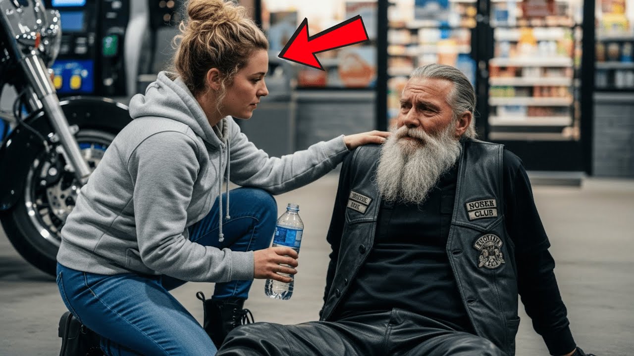 Arme Frau Gab Ihre Letzten 8€ Für Einen Motorradfahrer — Am Nächsten Tag 100 Biker Vor Ihrer Haustür