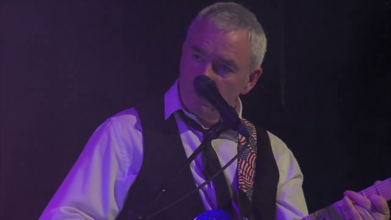 Justin McGurk, with The Boogie Men big band performing, Proud Mary and Footloose.