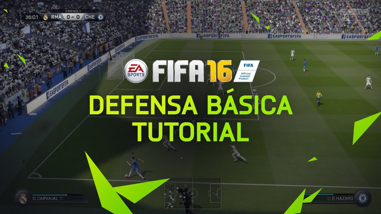 FIFA 16 -  Tutorial - Defensa básica