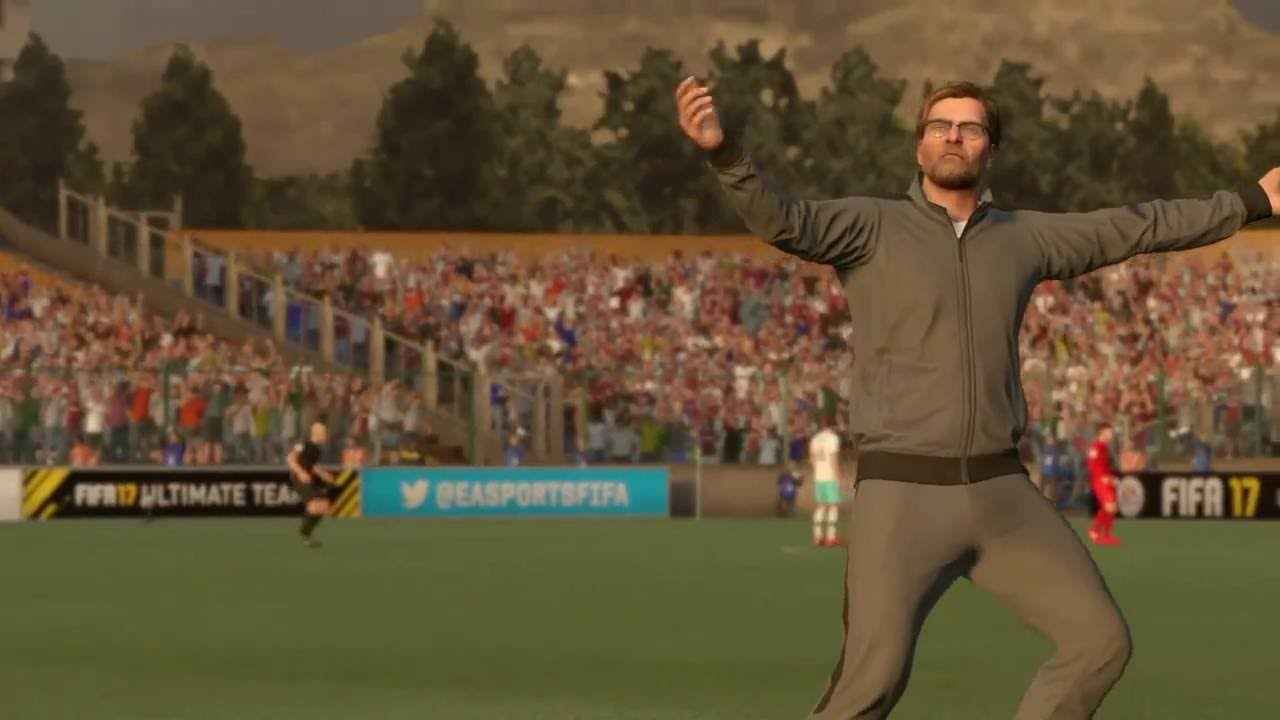 FIFA 17 -All Manager  Faces & Goal Scoring Moment