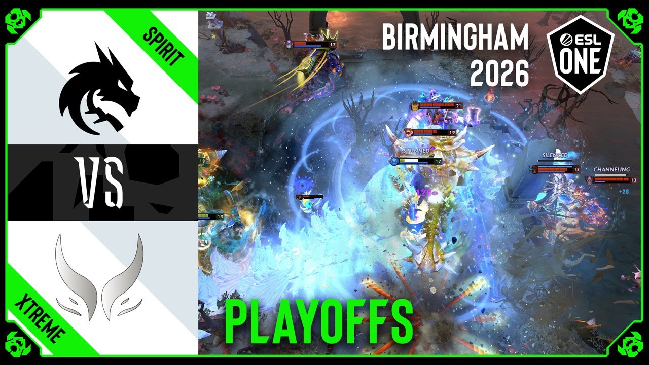 LOSER IS OUT! SPIRIT vs XTREME - HIGHLIGHTS - ESL One Birmingham 2026