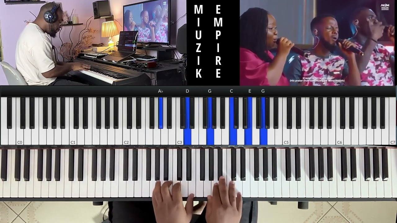 Sweet and Simpe Chords - Gyatabruwa от Adom Kiki и Joe Mettle Piano Cover