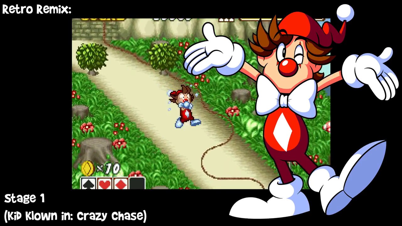 James's Retro Remix: Stage 1 (Kid Klown in Crazy Chase)