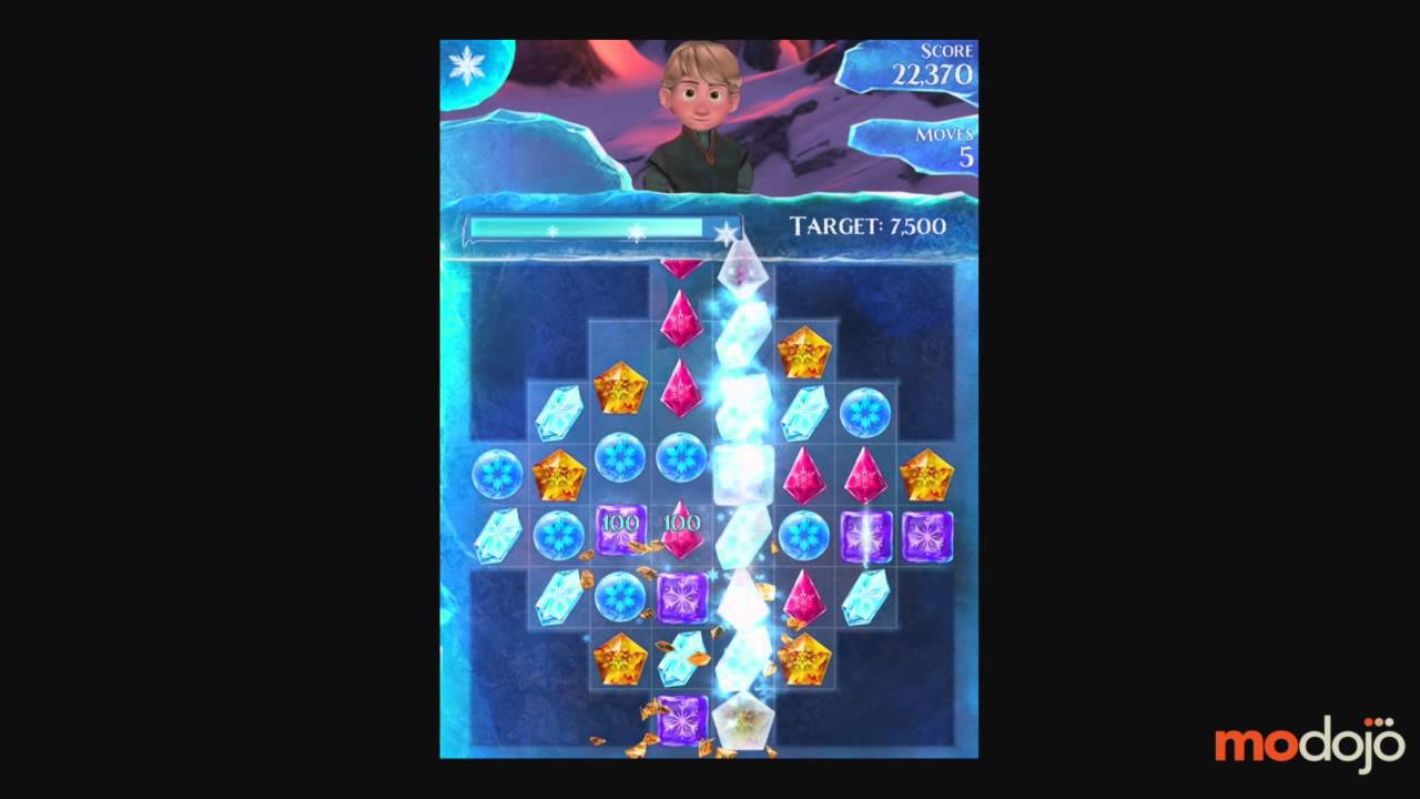 Frozen Free Fall - Level 3 (iPhone/iPad)