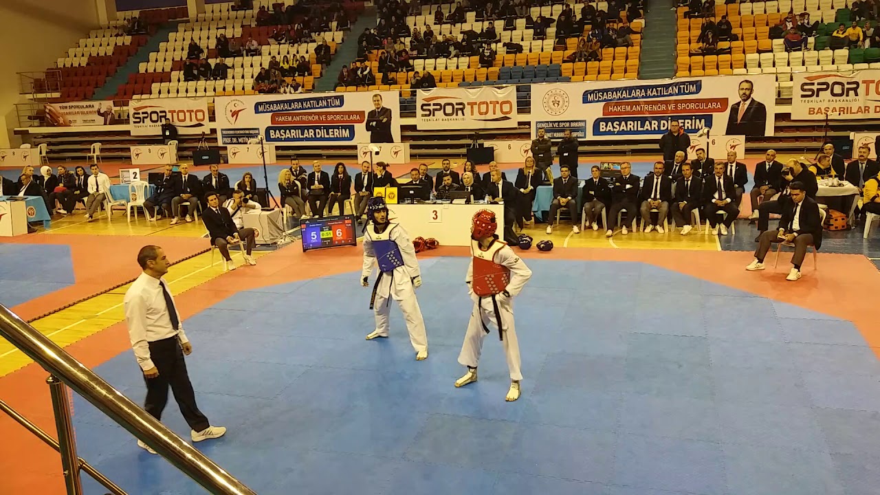 2020 BÜYÜKLER TÜRKİYE TAEKWONDO ŞAMPİYONASI 63 KG ARSLAN DEMİR (ANKARA)-FERHATCAN KAVURAT (ANKARA)