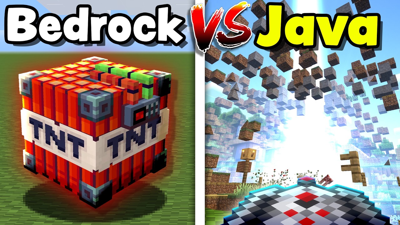 Java vs Bedrock Minecraft Mods is Actually Unfair