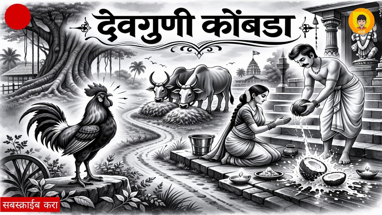 देवगुणी कोंबडा | मराठी कथाकथन | Devguni Kombda | Marathi Kathakathan | #kathakathanmarathi