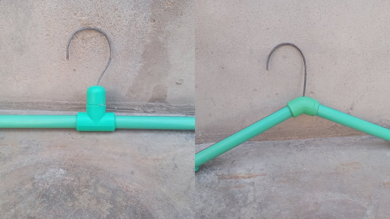 We Create Two Different Style Hanger With PVC Pipe | DIY | By A-S  Technician