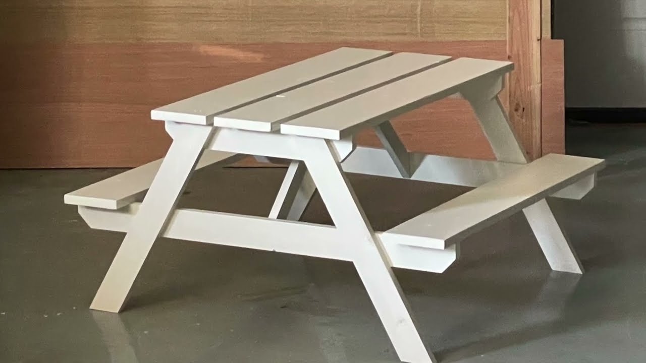 Easy Picnic Table Build with Free Plans