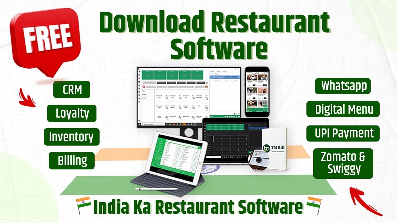 Download Restaurant Software  | Free Restaurant Software  POS Demo | TMBill Restaurant POS