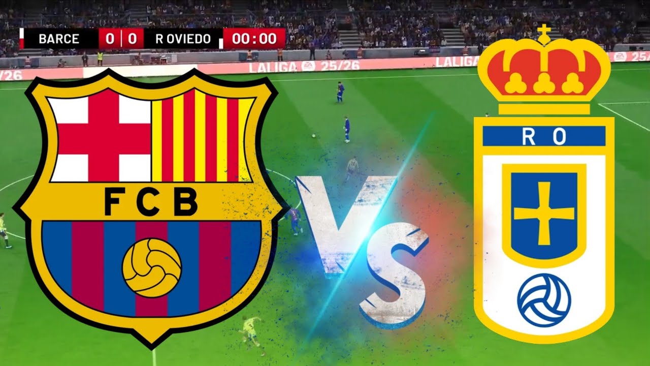 Barcelona vs Real Oviedo En Vivo LaLiga 2026 | Simulación PES 2021