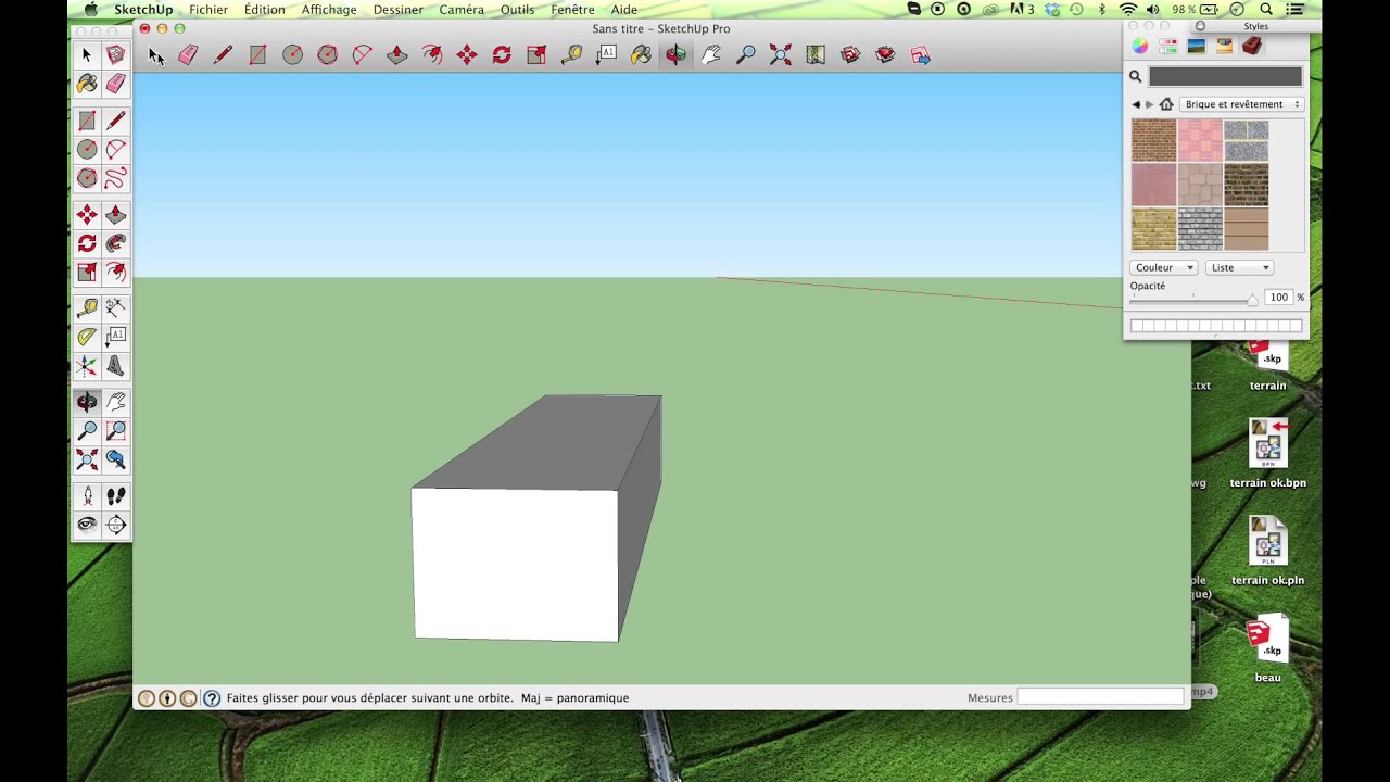 Tuto Sketchup - Créer rapidement un escalier