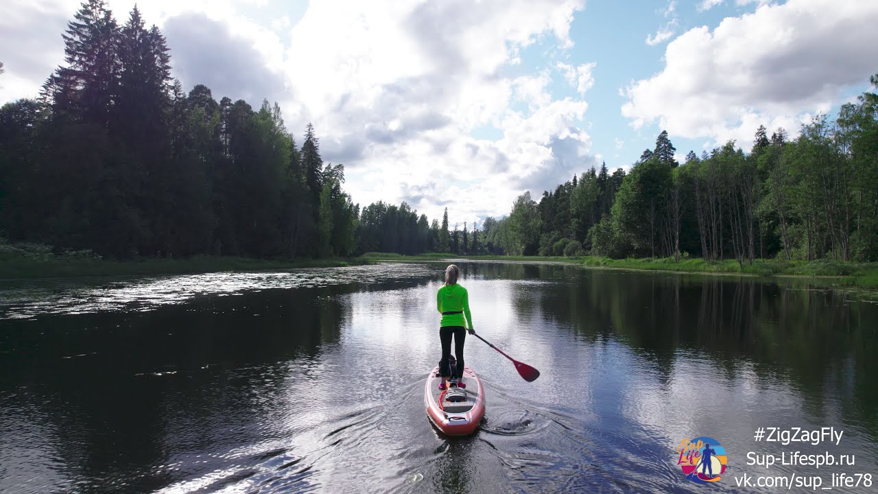 SUP/САП Сплав по реке Оредеж