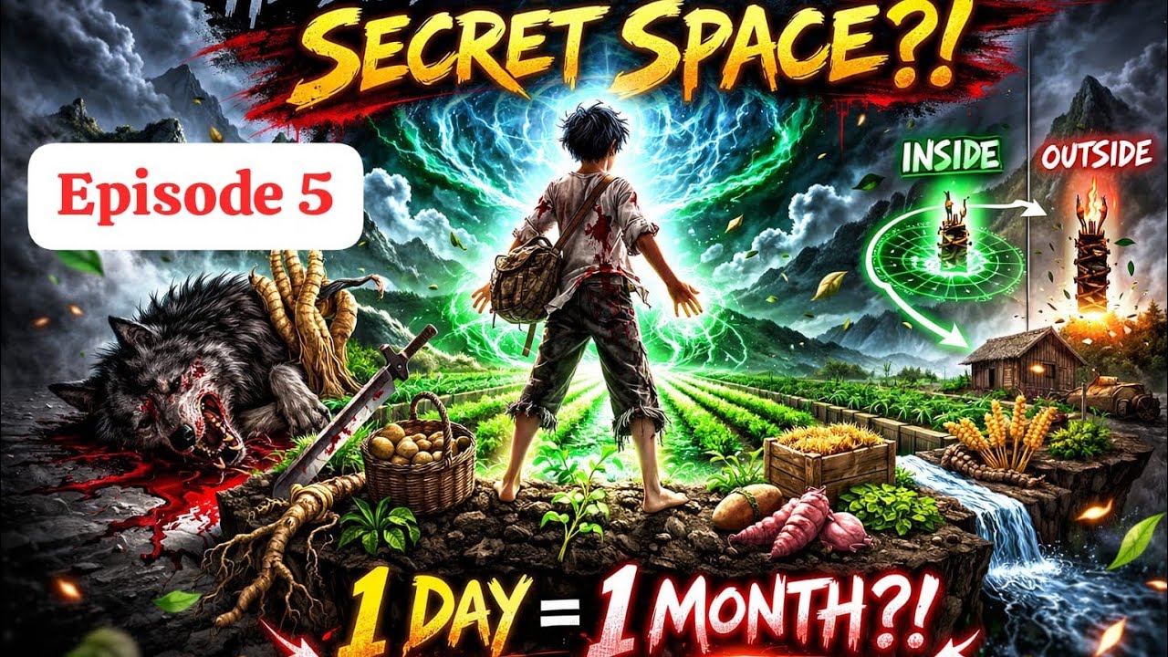 Secret Farming Space Novel Episode-5!! 1000X Speed Cultivation 