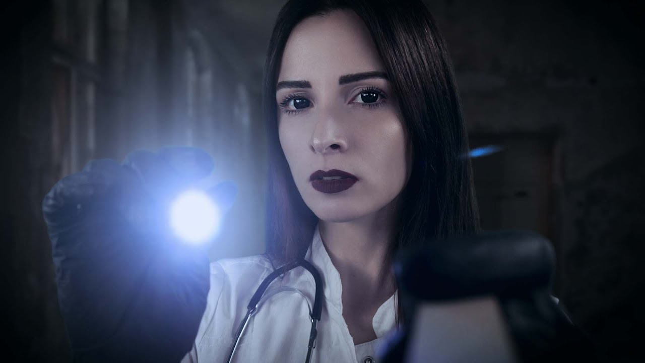 ASMR Cranial Nerve Exam 🦇 Vampire Doctor ASMR Roleplay & Vampire vs Werewolf Origin Story