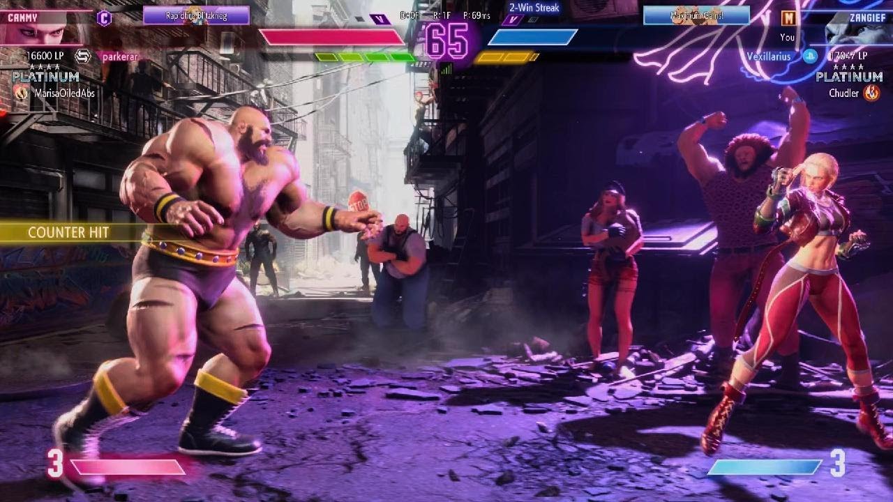 P4 Gief Destroys Two Cammys [SF6]
