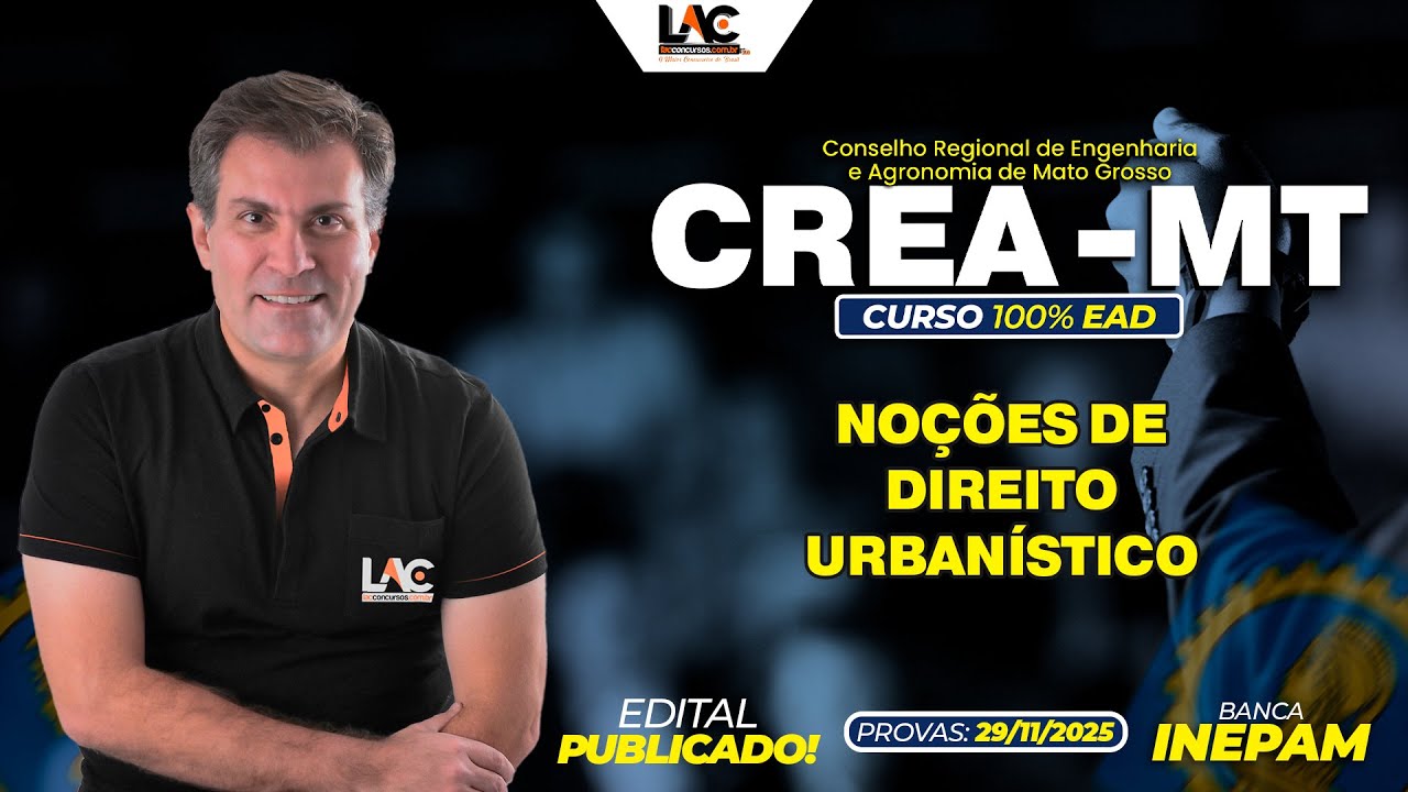 CREA MT - Noções de Direito Urbanístico
