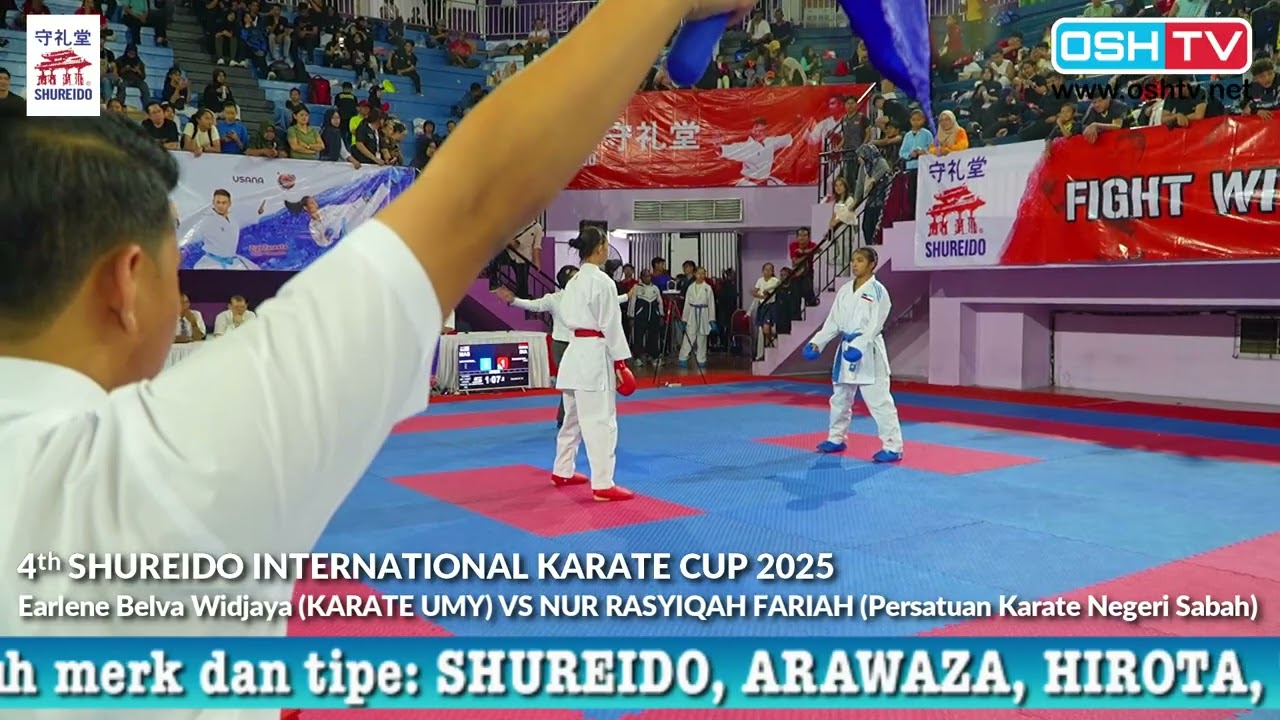 Earlene Belva Widjaya VS NUR RASYIQAH FARIAH 4th Shureido International Open Karate Cup 2025