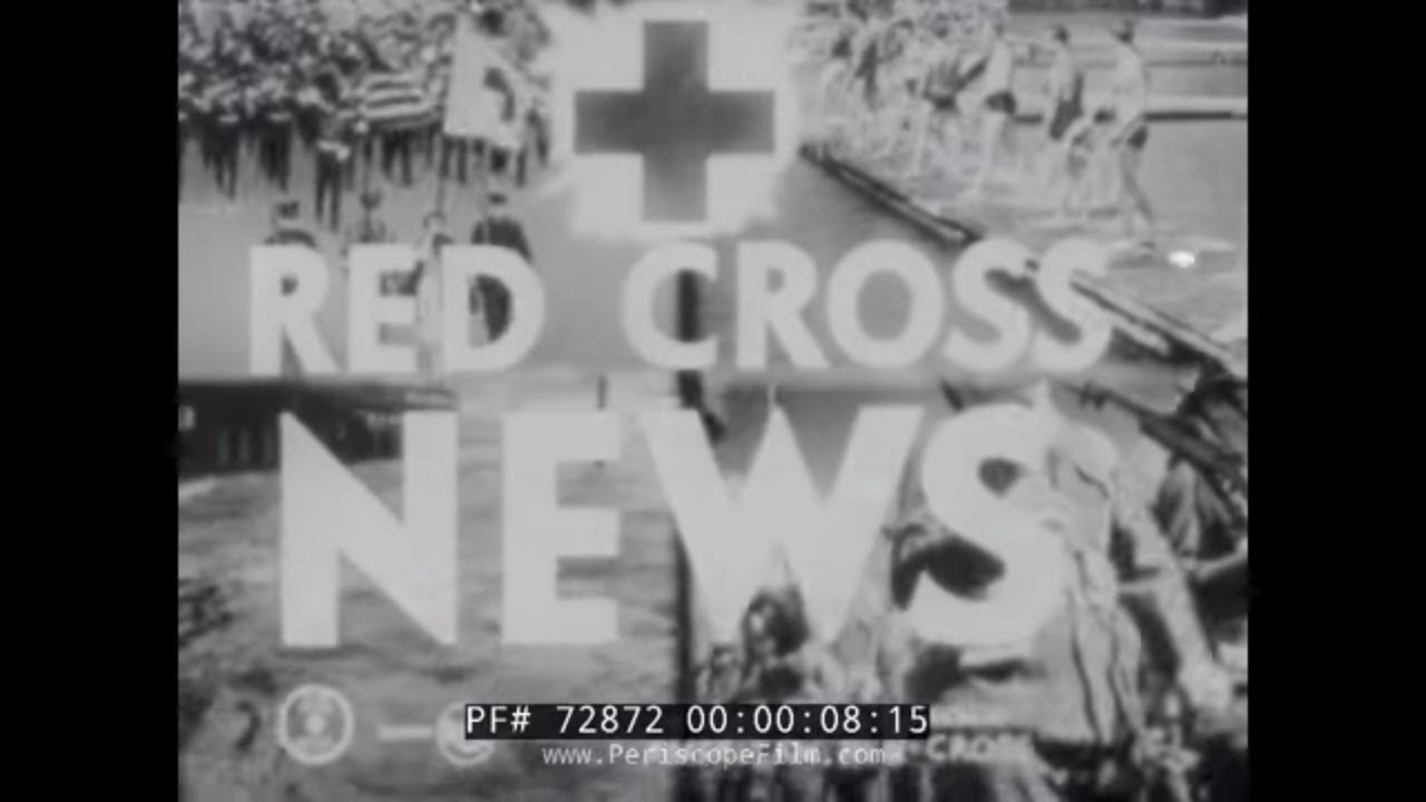 WWII RED CROSS NEWSREEL #6  ITALIAN CAMPAIGN WOMEN IN WWII 72872