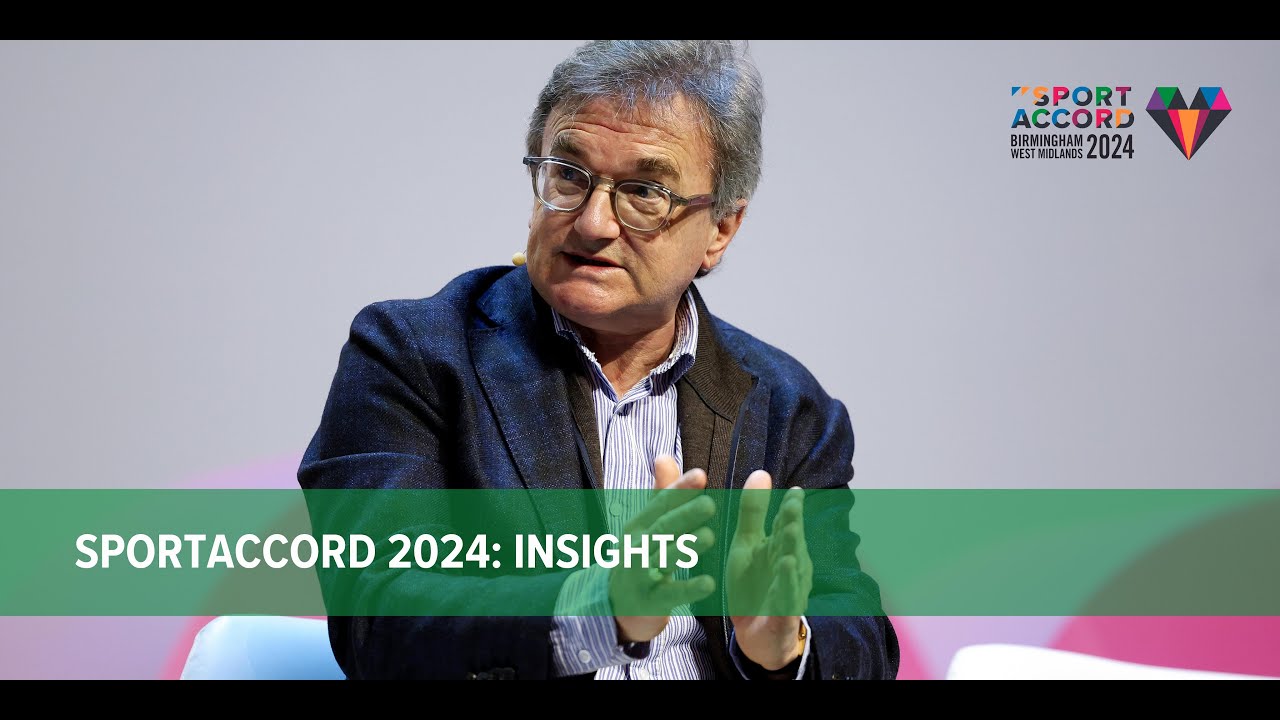 Sport's Perfect storm with Roger Mitchell #sportaccord #wheresportmeets