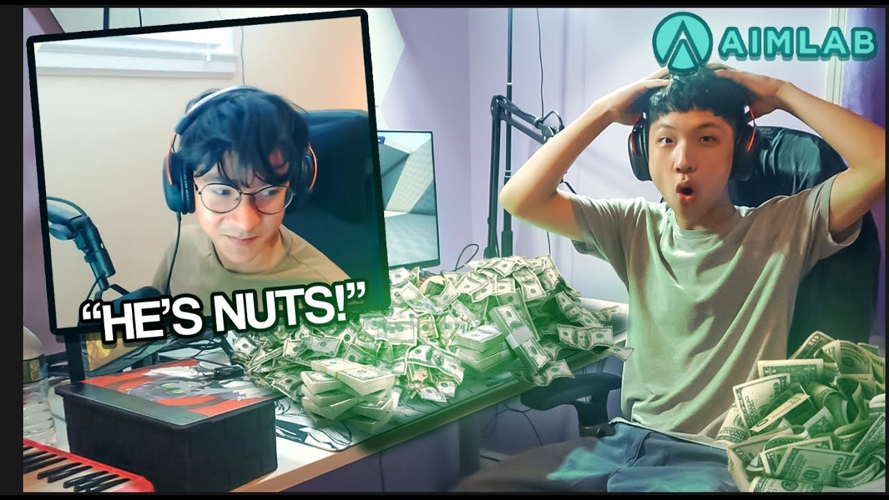 How I won $10,000 on AIM LAB (ft. TenZ)