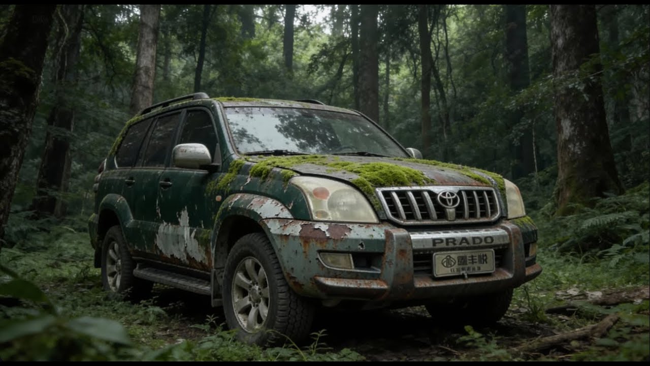 Масштабная реставрация Toyota Prado — смотрите до конца, чтобы увидеть неожиданное!
