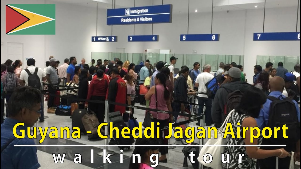 walking tour Cheddi Jagan Airport - Guyana , George Town