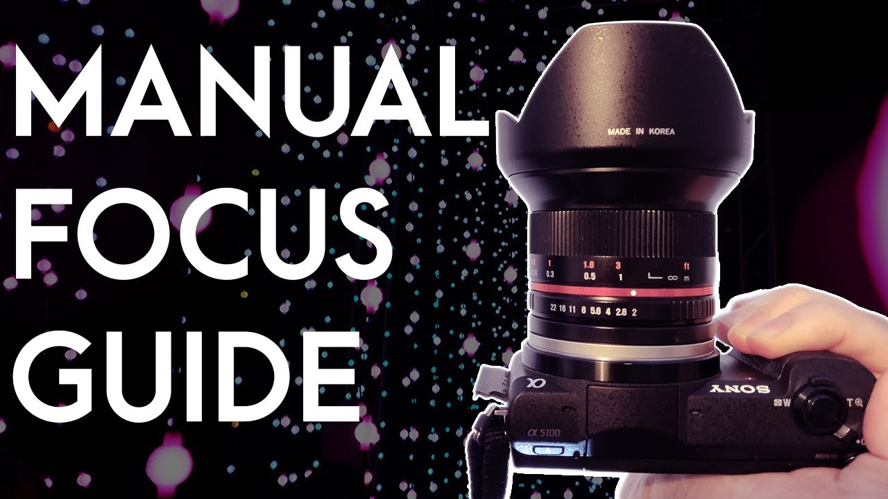 Руководство по ручной фокусировке беззеркальных фотокамер Sony